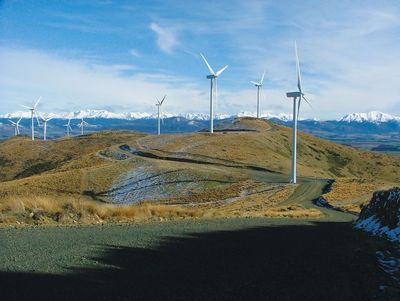 Roading to the White Hill Wind Farm, Mossburn